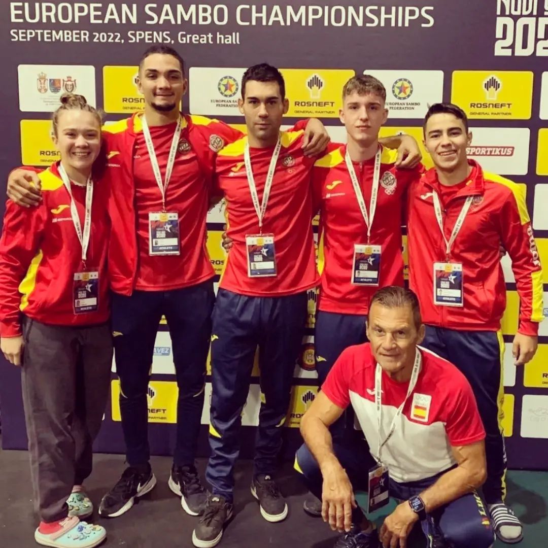 Bronce y dos quintos puestos para Navarra en el Campeonato de Europa de Sambo 2022